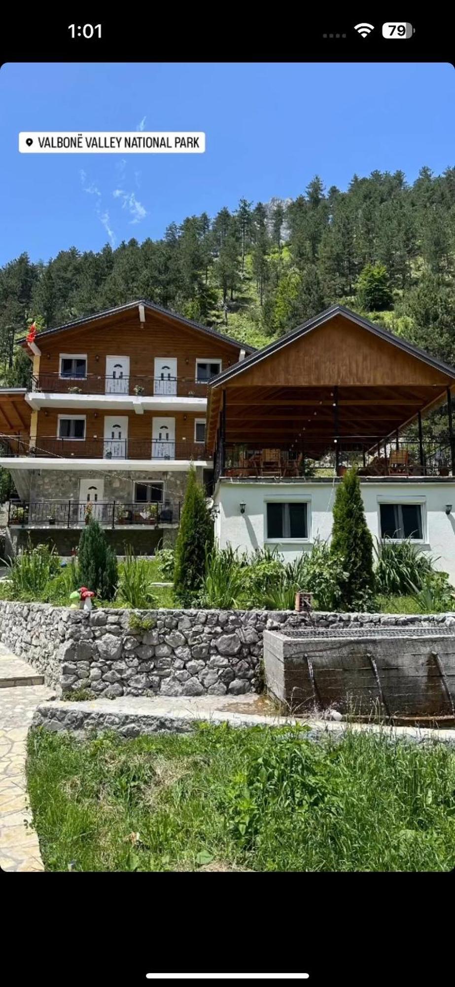 Bed and Breakfast Bujtina Brahim Selimaj Valbone Exterior foto